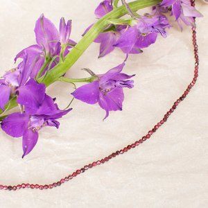 5 OCTOBRE GOLD & BORDO EVENING NECKLACE | WOMENS